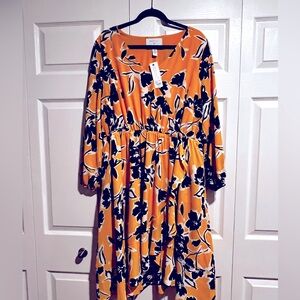 Lane Bryant 14/16 Long Sleeve Dress